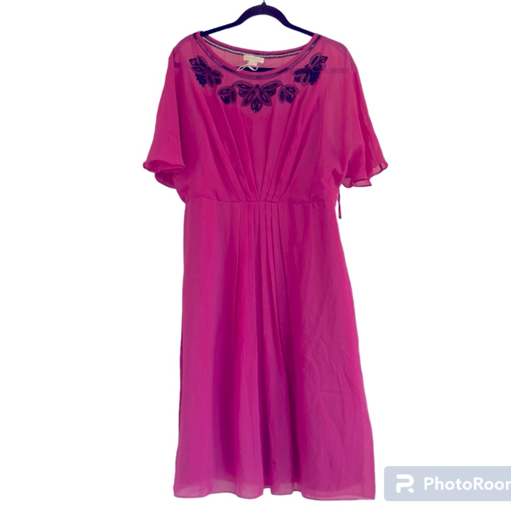 Women's Monsoon Dress, Size 12, Color Pink